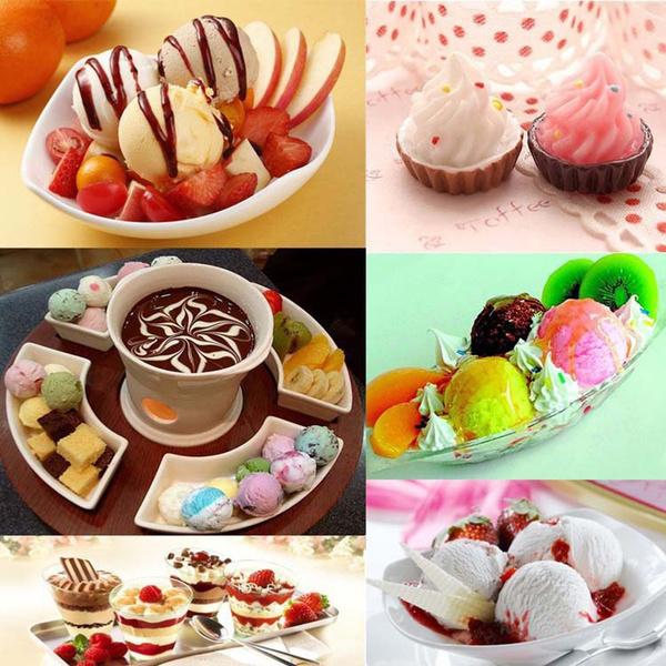 Automatische Fruchteismaschine für den Haushalt, für Kinder, Milchshake-Maschine, Hersteller für gefrorene Desserts, Eiscreme-Werkzeug für Eismaschine