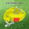 4/5 Meter Tow Rope For Truck Snatch Strap Off-road Towing Ropes Trailer Winch Cable Belt Car Traction