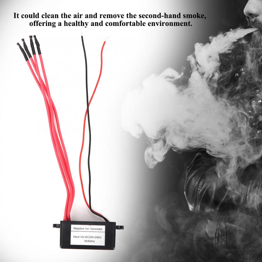 Household Anion Generator Ionizer Module Mini Purifier 4 Negative Line Generator