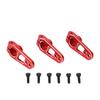 3pcsCelsiusset 25T Steering Servo Arms for 1Celsius10 Remote Control Car Aluminum Alloy Servo Arm