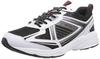 Dunlop Refined Men's Waterproof 4E Wide Walking/Jogging/Running Sneakers DM285 Black/White, Size 25.5cm