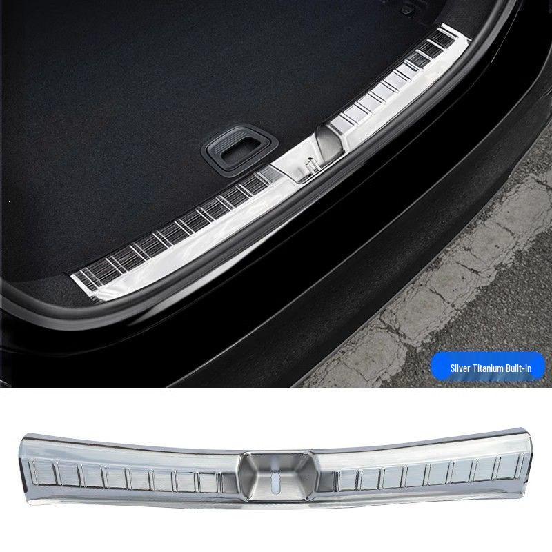 Mercedes-Benz E-Class E300L/E260L 2024-25 Door Sill Scuff Plates & Trunk Protector Welcome Pedal Decoration