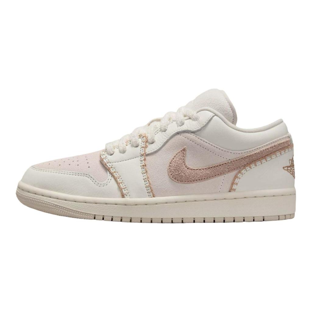 Jordan Air Jordan 1 Breathable Low Top Vintage Basketball Shoes Women's Beige Jordan HV4268-120