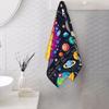Infografiche Spazio Universo Big Bang Asciugamano Viso Morbido Asciugatura Rapida Piscina Bagno Asciugamani in Cotone Assorbenti