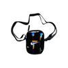 Nike Heritage BETRUE Rainbow Logo Print Zipper Shoulder Crossbody Bag Unisex bags Black White CZ7940-010