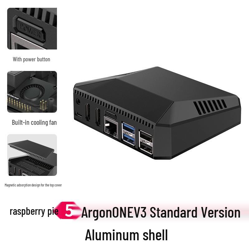 Argon One V3 alumīnija sakausējuma korpuss
