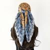 Headscarf Silk Scarf 90cm Women's Headscarf New Versatile Satin Thin Large Square Scarf