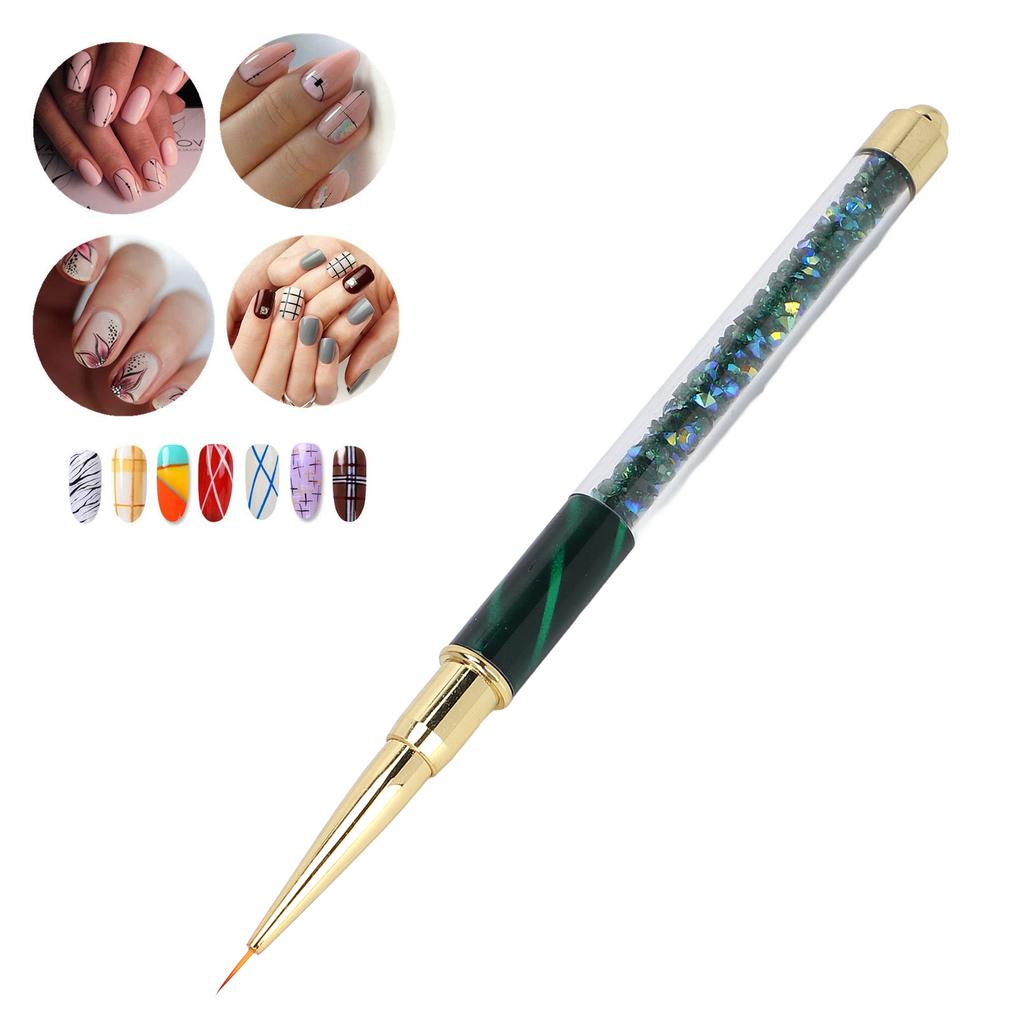 Manicure Liner Pen Nail Rhinestone Picker Dotting Pen Nail Art Decoration Tool for Household Nail Shop