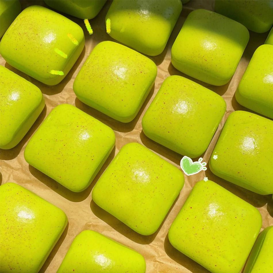 Super Soft Mini Toast Squishy Toy Slow Rising Bread Stress Relief Squeeze Toy Finger Suction Funny Prank Gift For Kids