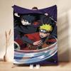 Naruto Pose Anime Printed Blanket Ultra Soft Throw Blanket For Office Sofa Home Decor Halloween Gift