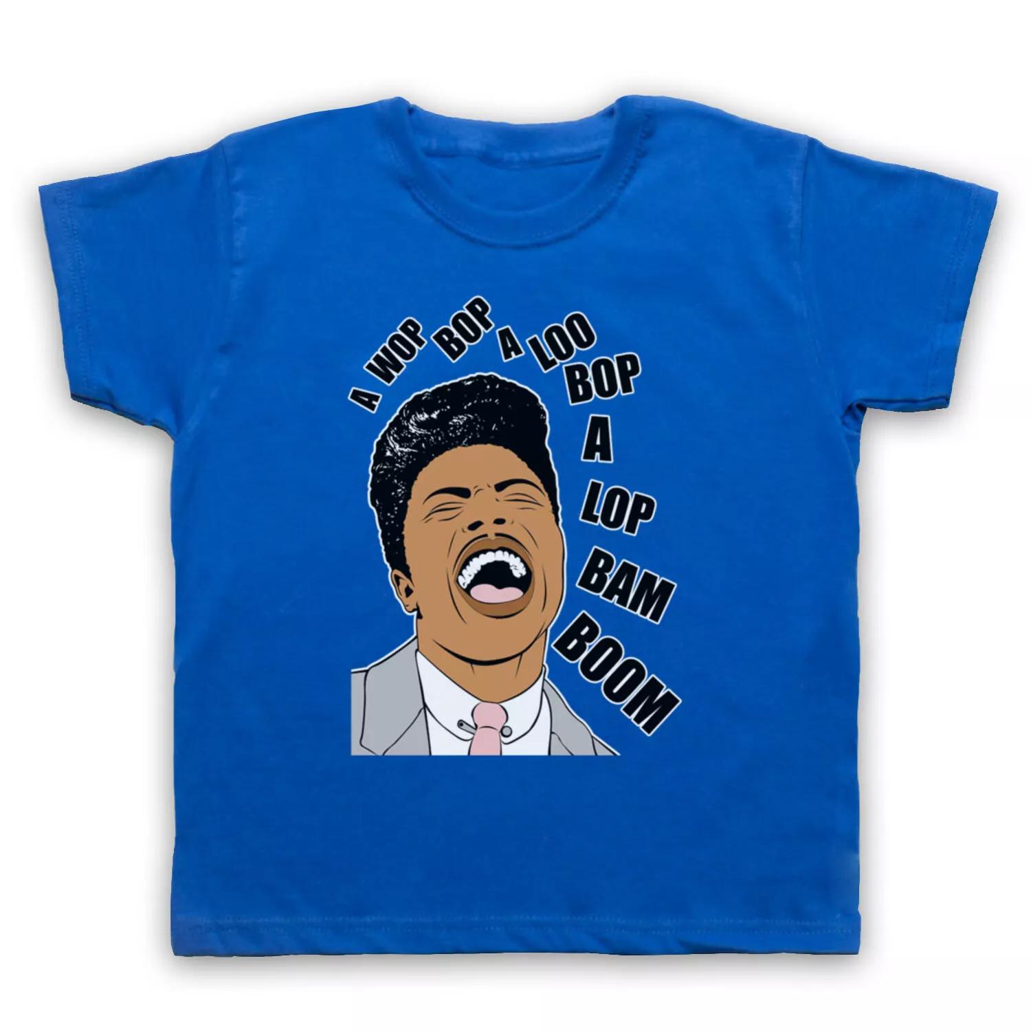 

LITTLE RICHARD TUTTI FRUTTI ROCK N ROLL UNOFFICIAL ICON KIDS CHILDS Boys Baby Children T-shirt 110