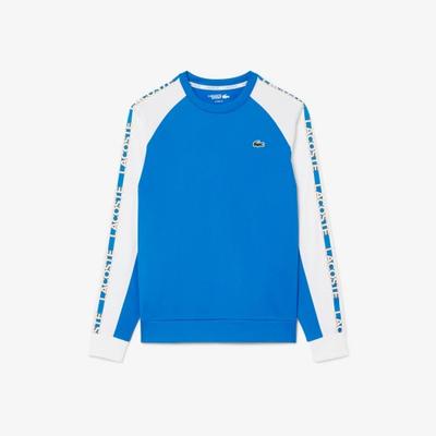 Mens Colour Block Stripe Tennis Sweatshirt