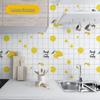 High-Temperature Resistant Oil-Proof Kitchen Stickers: Self-Adhesive Aluminum Foil for Stovetop, Cupboard, and Fume Wall Protection