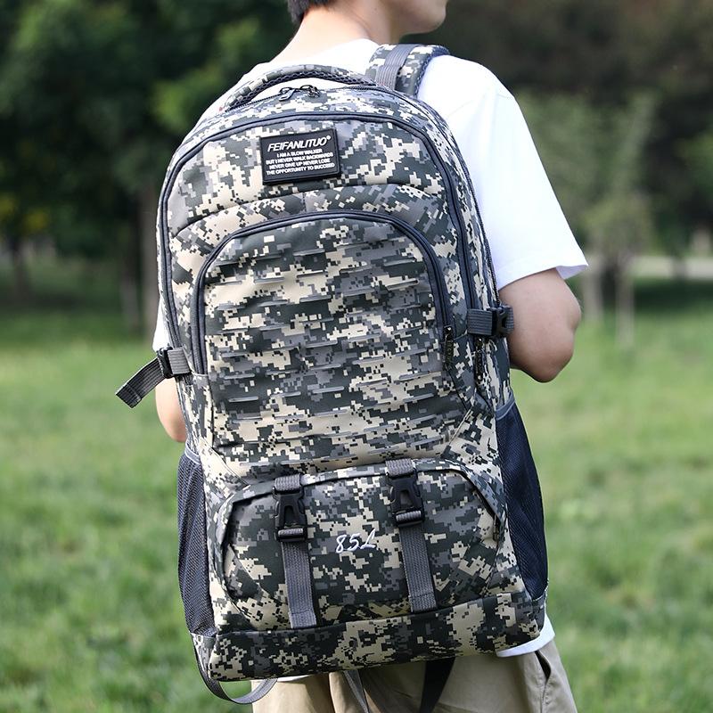 Extra Large Capacity Outdoor Backpack, Hiking Bag, Thickened and Wear-resistant, Luggage Backpack for Working, Working, and Business Trips