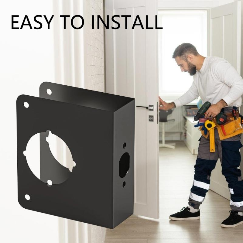 

Reinforcement Plate Additional Safety Door Plate Upgrades for Quick Simple Setups CHINA