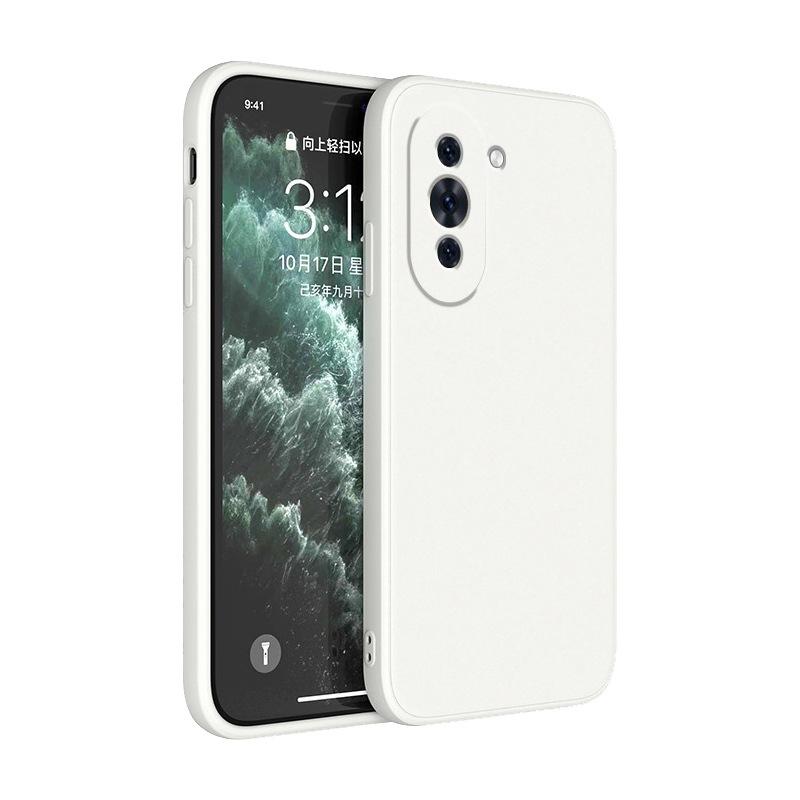 Applicable To Huawei Nova11 Mobile Phone Case Pro Liquid Silicone Straight Edge Soft Case Protection Mobile Phone Case