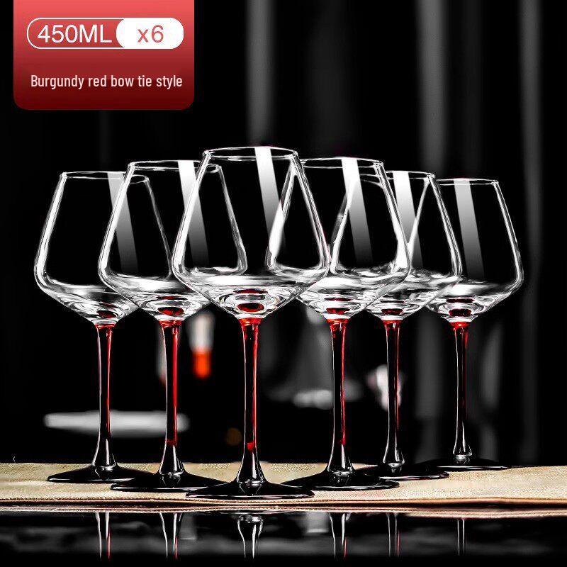 Yuluo European Crystal Red Wine Glass and Decanter Set