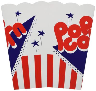 Popcorn Cups, One-Touch (25 Pieces), Paper, 02718