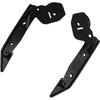 51117058447/51117058448, Front Bumper Support Bracket Cover Pair, Compatible with BMW OE Fit for Select Models