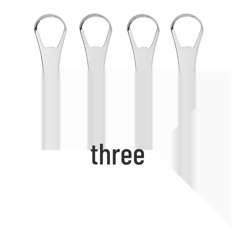 Stainless Steel Tongue Scraper & Oral Cleaning Tool