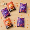 Holiday Paper Treat Bags 10 Pcs Halloween Cardboard Candy Boxes for Kids, Cute Trick or Easy Assemble Party Supplies Containers Snacks Cookie