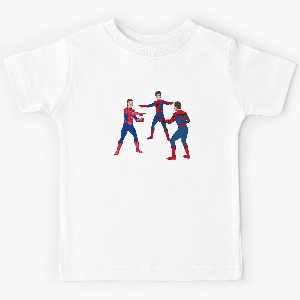 3 spider meme Kids T-Shirt 170
