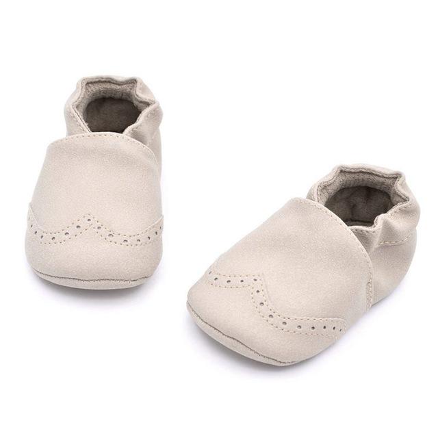 Buty dziecięce Indoor Warm Maluch Buty ze skóry nubukowej Niemowlę Dziewczyna Chłopiec Podeszwa Buty antypoślizgowe First Walker