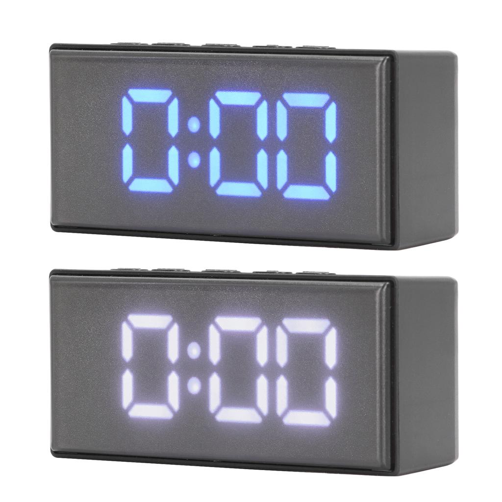 Digital Clock Energy Saving Backlight LED Mirror Digital Display Electronic Alarm Clock for Dormitor
