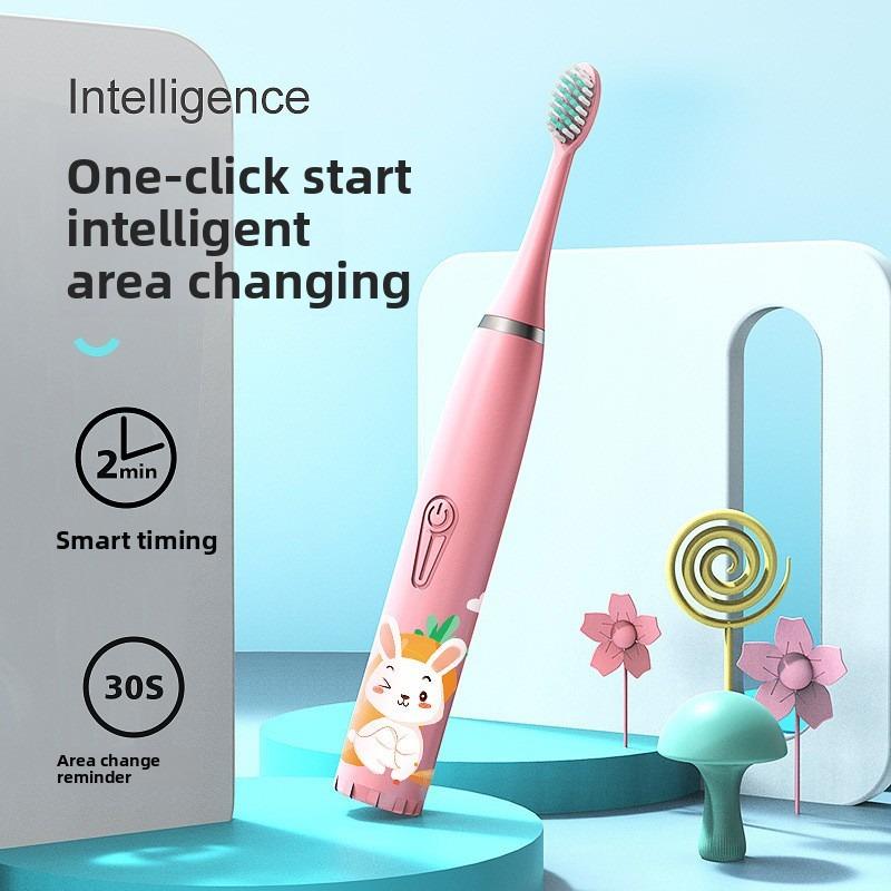 Sonic electric toothbrush soft bristle electric toothbrush wholesale rechargeable children's electric toothbrush