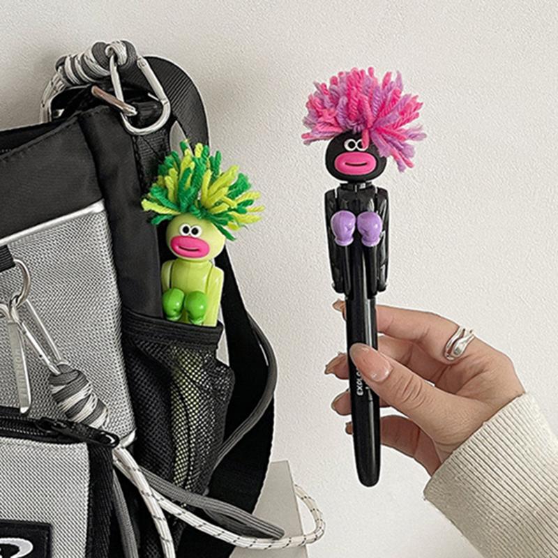 Cartoon Ballpoint Pen Creative Gel Pen Smooth Writing Stress Relief Student Study Office School Art Supplies