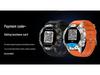 K52 Waterproof Smartwatch for Men - Multifunctional with Blood Pressure, Blood Oxygen Monitoring, and Large Screen