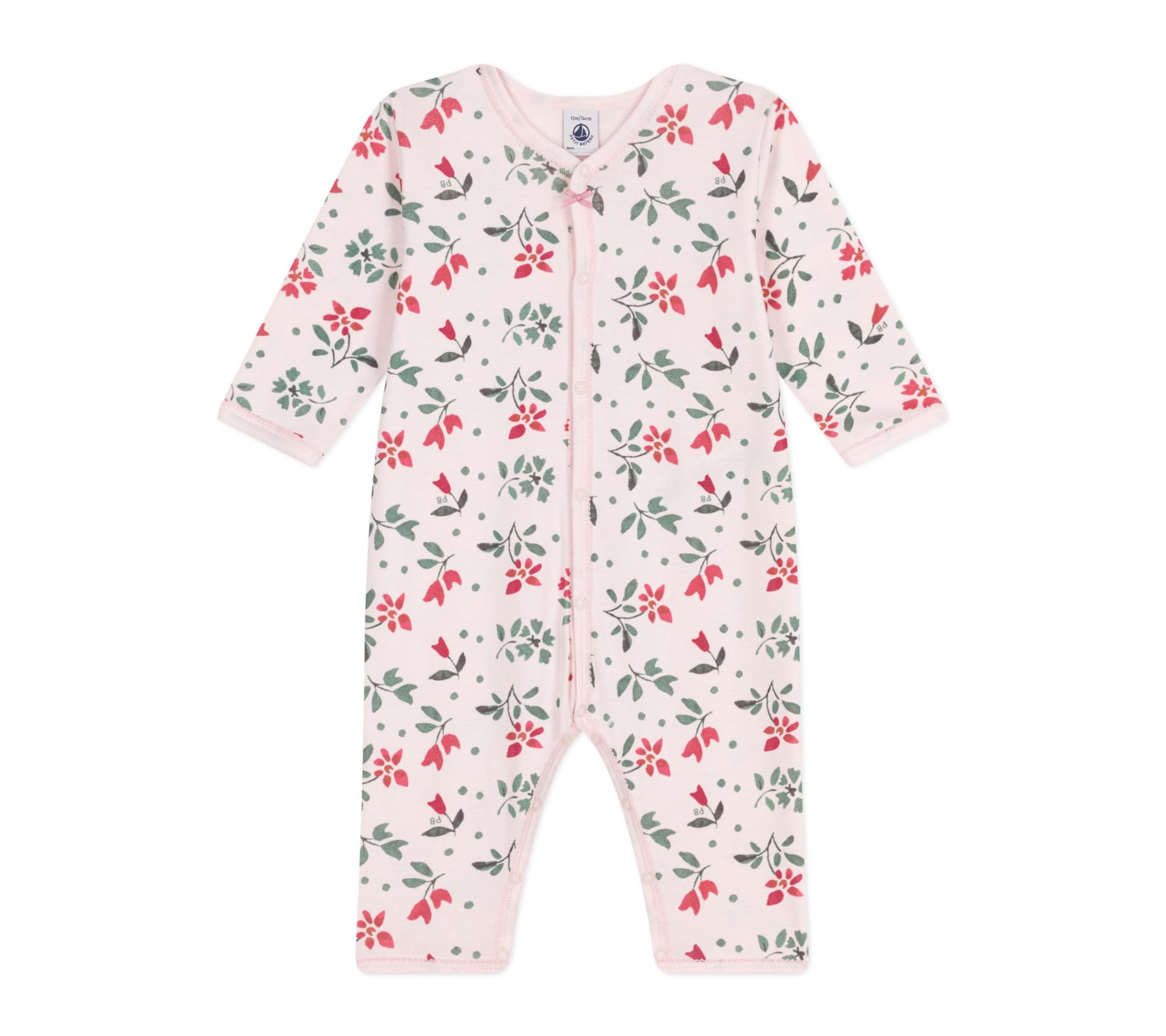 

Комбинезон без ножек A0CSR Light Color 12 месяцев 74 см [Petit Bateau] Розовый/Мульти