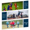 Wallfire Size 4 Soccer Certified for Elementary School Inflatable Perfect for Elementary School and Junior High School Practice and Black and White