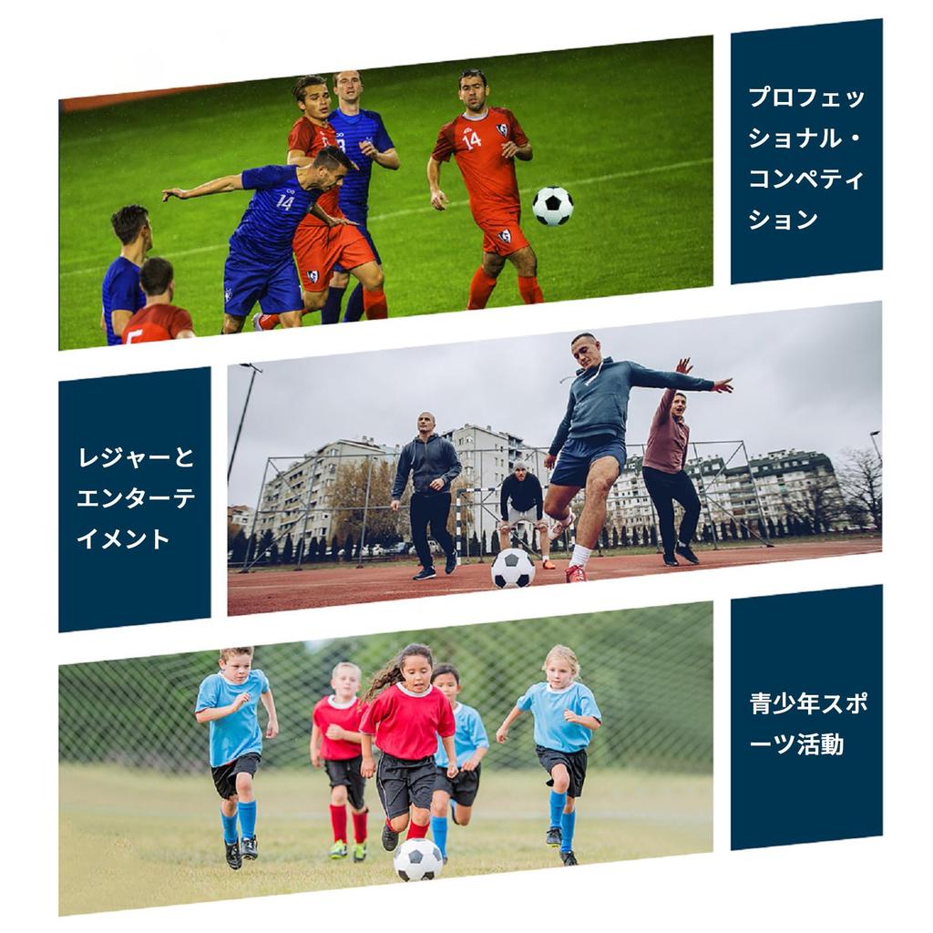 Wallfire Size 4 Soccer Certified for Elementary School Inflatable Perfect for Elementary School and Junior High School Practice and Black and White