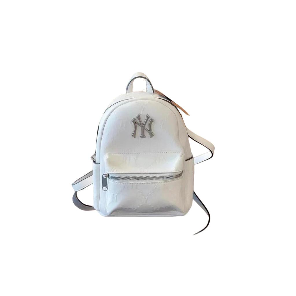 Koreanischer MLB Diamant Argyle NY Geprägter Damen Vielseitiger Trendiger Crossbody Rucksack