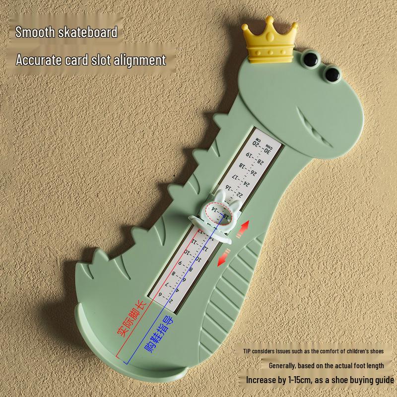 Accurate Children's Foot Length & Shoe Size Measuring Device