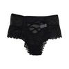 Ladies' Sexy Lace Cross Hollow Waist Underwear In Plus Size