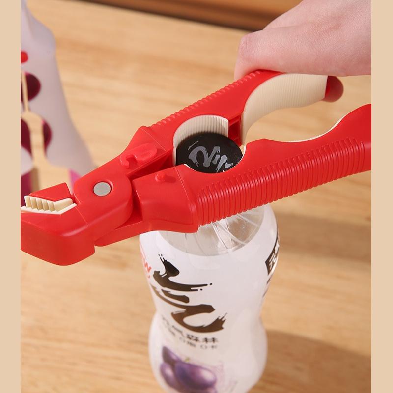 1PC Three-in-one Anti-skid Pliers Pot Clip Anti-scalding Clip Kitchen Silicone Bottle Opener Household Tools Household Goods