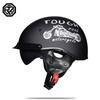 ORZ Motorcycle Helmet Retro German Classic Moto Helmet DOT Certification Capacete De Moto With HD Visors