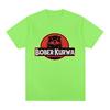 Bober Kurwa Bobr Funny Meme Graphic T-shirt Men's Women Fashion Hip Hop Short Sleeve Loose T-shirts 100% Cotton Cozy T Shirts