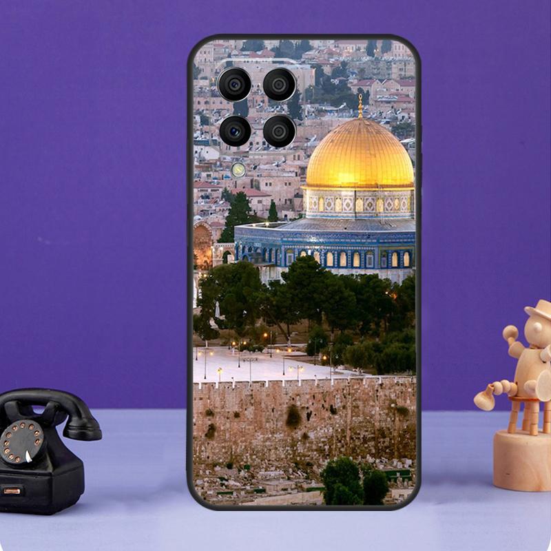Jerusalem Building Case For Samsung Galaxy M34 M13 M53 M51 M31 M11 M14 M54 M12 M32 M52 M16 M36 M56 M15 M35 M55