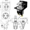 1500A Heavy Duty Battery Switch Battery Fixed Handle Isolator with Lock-Out Plate Fits Polarity Negative  for Autos Cars Boat RV