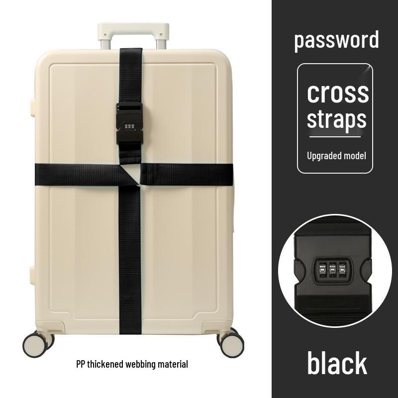 Luggage Strap with Combination Lock - Secure Tie-Down for Suitcases