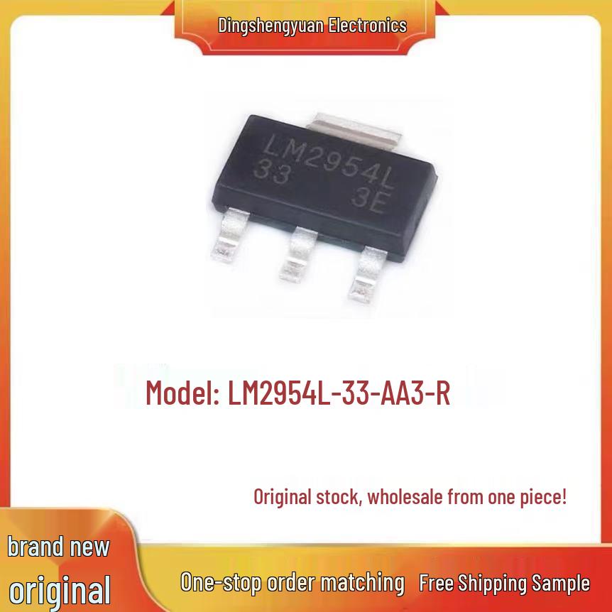 

LP2954L-33-AA3-R Linear Voltage Regulator SOT-223 Screen Print