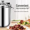 ONYLM Stainless Steel Commercial Pressure Cooker