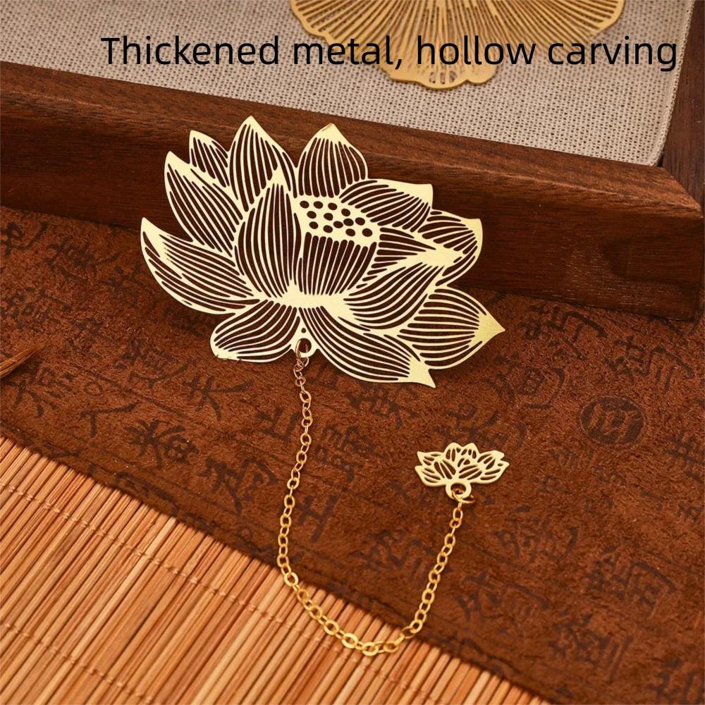 Metal Bookmark for Books Student Chinese Style Stationery Retro Book Marks Gifts Bookmarks for Books DWSQ04