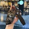 Leather  Car Remote Key Case Cover Shell Fob For BMW X1 X3 X5 X6 X7 1 3 5 6 7 Series G20 G30 G11 F15 F16 G01 G02 F48 Keyless PS9