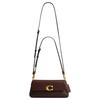 Coach Jet 25 Classic Logo Coated Canvas And Leather Crossbody Bag Medium Women Bags Maple-Brown CBA83-B4YDT
