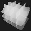 Transparent Christmas Storage Bag Convenient Collapsible Empty Storage Box for Christmas Light