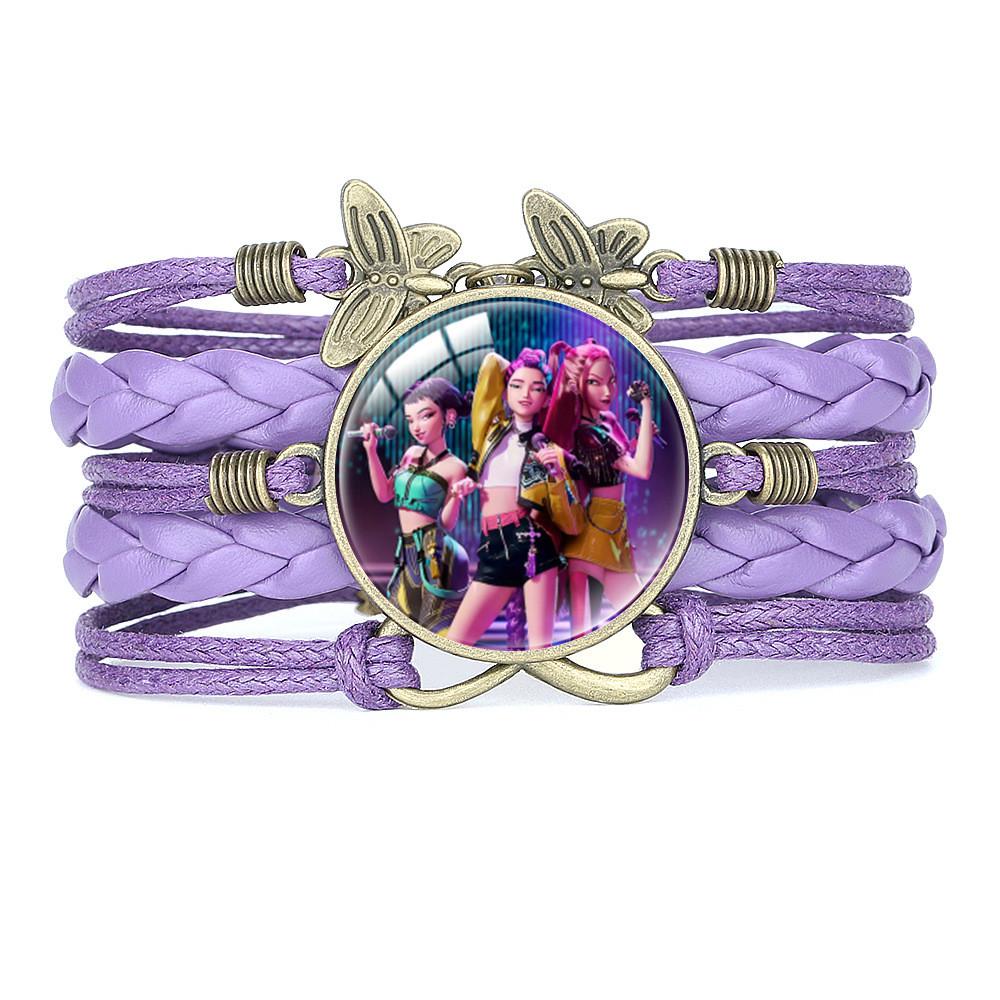 Butterfly Bracelet Rumi Zoey Mira Multi-layer Gem Bracelet Cartoon Pattern